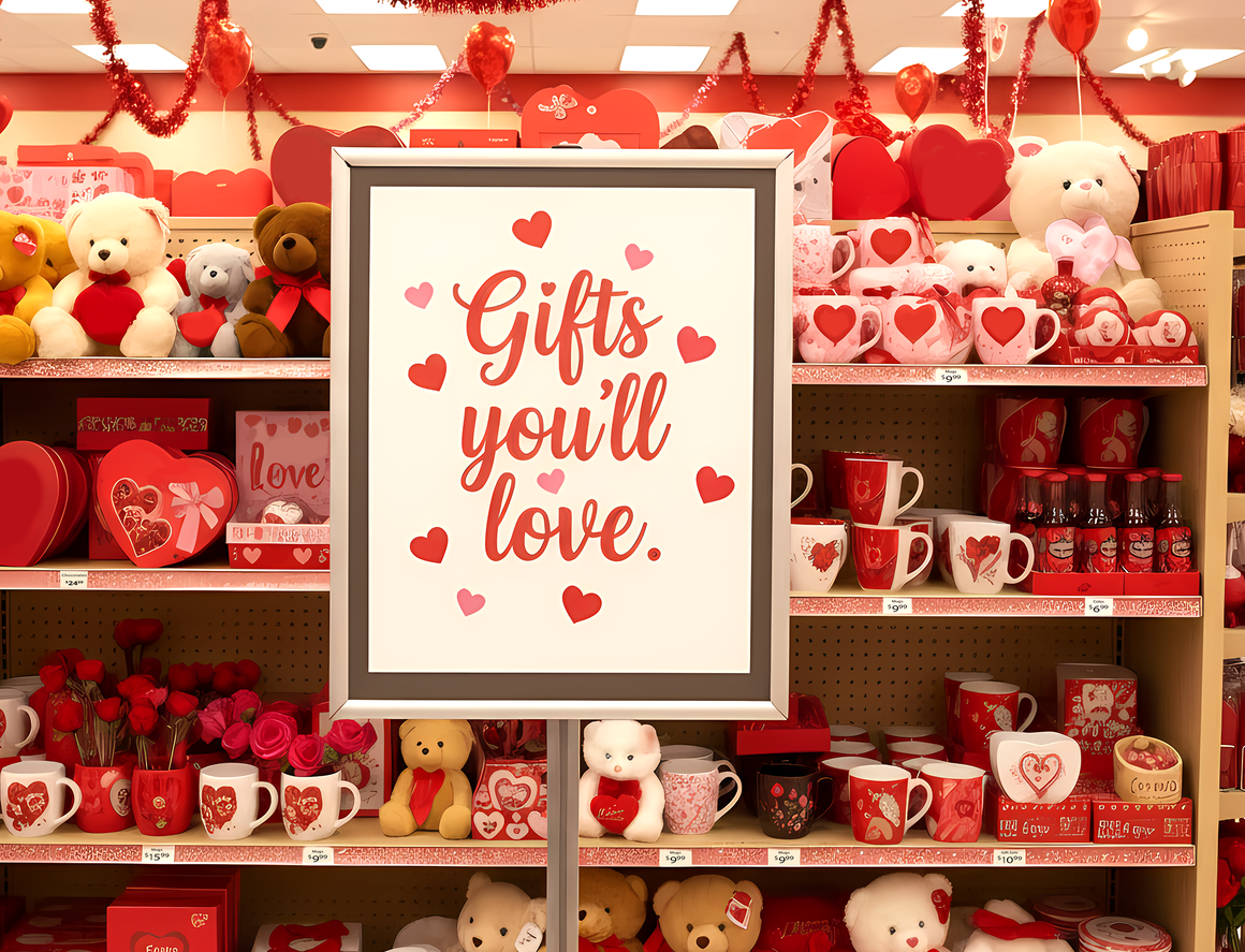 Valentine’s Day Signage That Sells