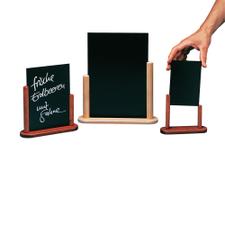 Tabletop Chalkboard with Wood Stand