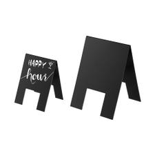 A Shaped Chalkboard Display