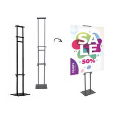 Adjustable Height Poster Stand