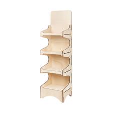 Wooden Shelf Display