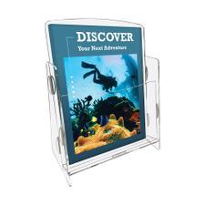 Ship Flat Acrylic Brochure Holder