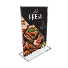 Acrylic Sign Holder with removable Base