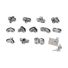 Chrome Plated Panel Connectors