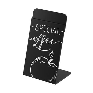 Countertop Slanted Chalkboard Stand