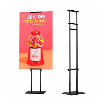 Adjustable Height Poster Stand