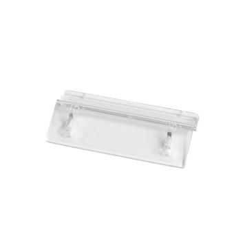 Acrylic Mounting Bracket for Slatwall System