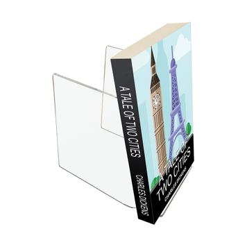 Acrylic Book Shelf Filler