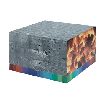 EasyCubes "Cube" printed, black