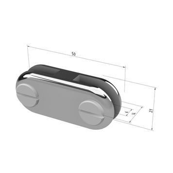 Chrome Plated Panel Connectors