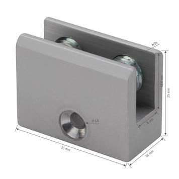 Aluminum Wall Mounted Card Holder