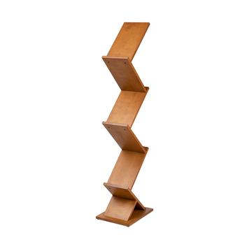 Wooden Zig Zag Brochure Stand