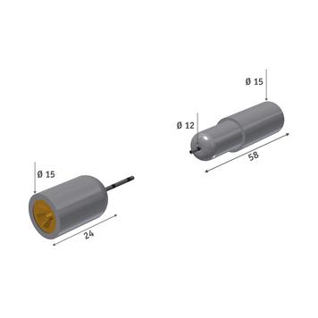 Cable Ceiling To Floor Mount System