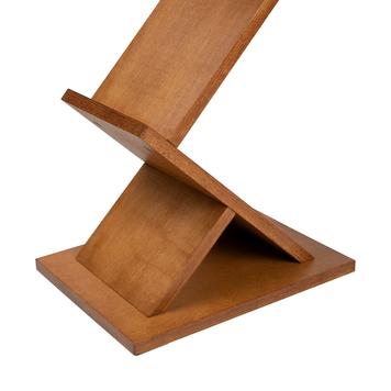 Wooden Zig Zag Brochure Stand