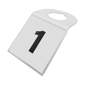 Plastic Hang Tab for Clothes Hangers