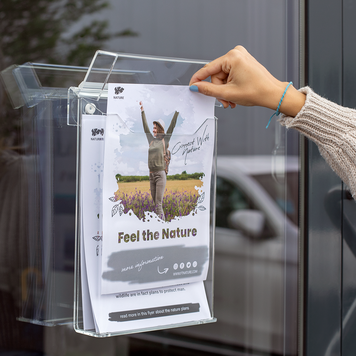 Waterproof Outdoor Leaflet Holder